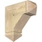Ekena Millwork Traditional Arts & Crafts Rough Sawn Bracket, Douglas Fir, 6"W x 18"D x 18"H BKT06X18X18TRA03RDF - alternate 1